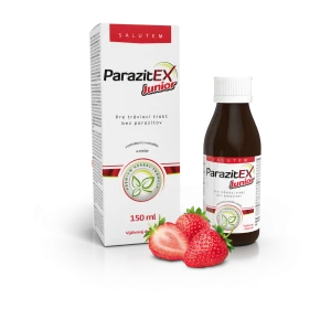 ParazitEx Junior sirup_box a lahvicka_jahoda_SK21